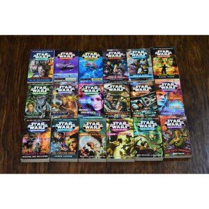 Star Wars The New Jedi Order Paperback Book Lot of 18 Incomplete